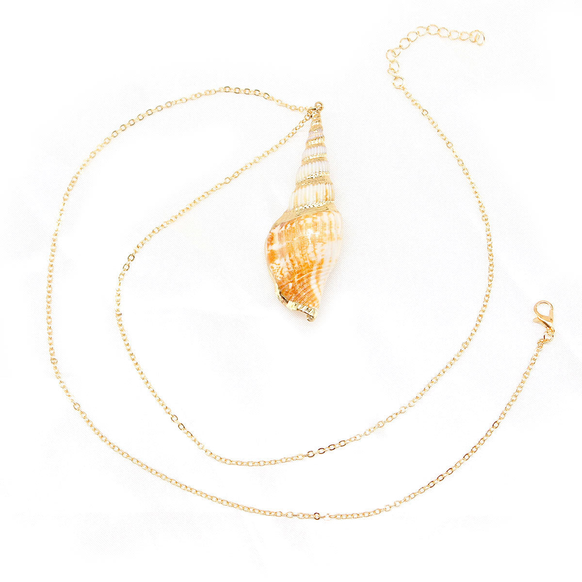 Conch shell necklace