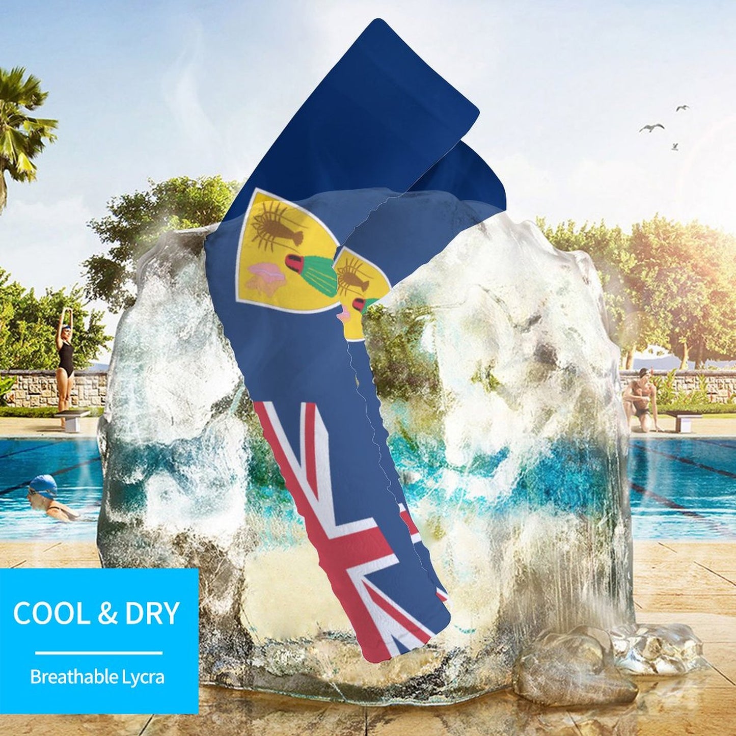 Turks Cooling UV-Proof Arm Sleeves (A Pair)